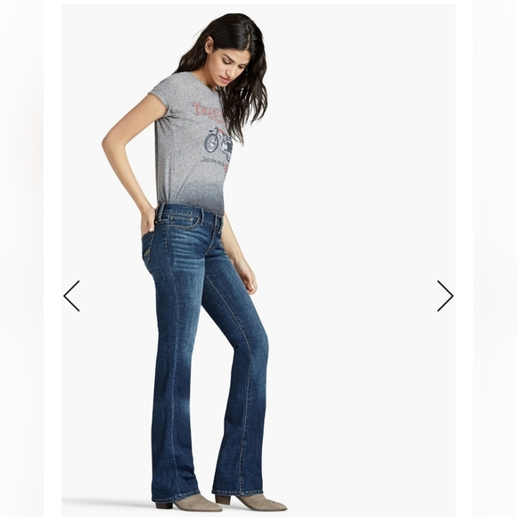 Lucky Brand Sweet and Low Bootcut Jeans 4/27 - Picture 2 of 12